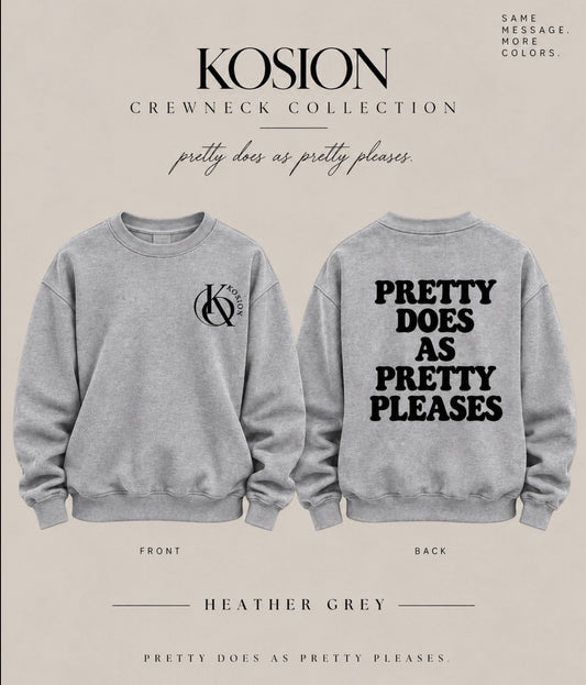 Heather Grey Crewneck