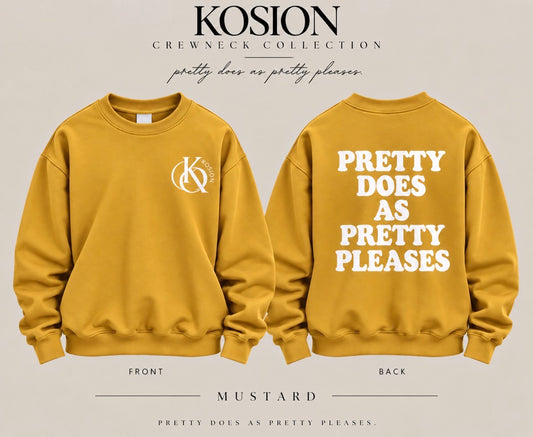 Mustard Crewneck